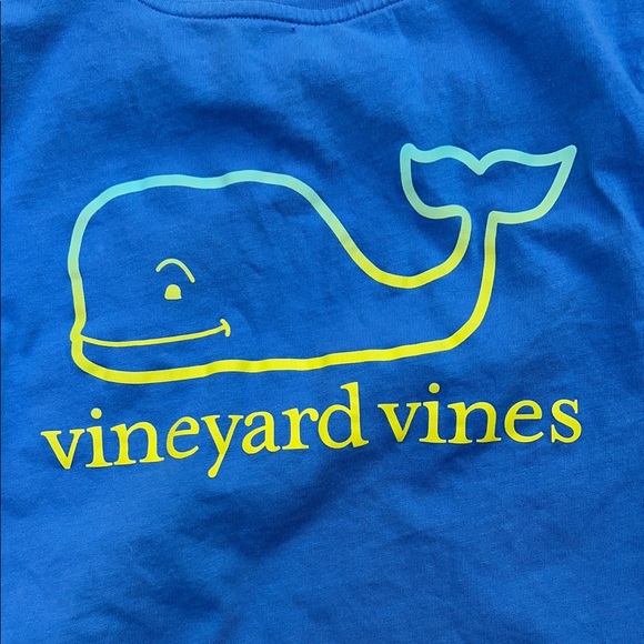 Vineyard Vines Blue Short Sleeve Tee - Picture 1 of 6